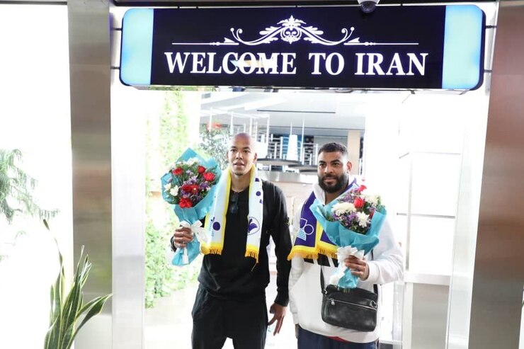 بهترین بازیکن المپیک و نیمر عبدالعزیز وارد تهران شدند