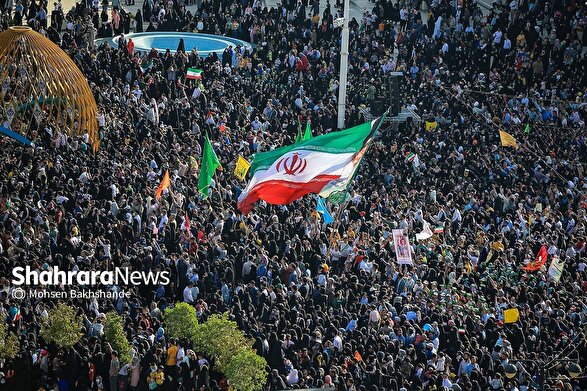 ویدیو | تایم لپس دیدنی از اجتماع پرشور سلام فرمانده در مشهد