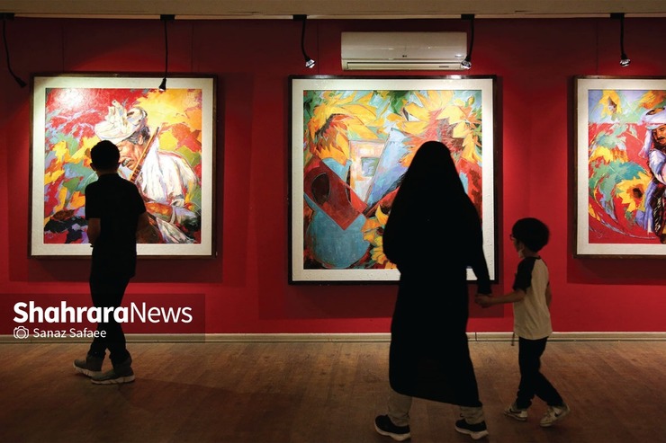 درباره نمایشگاه انفرادی نقاشی «شرح شیدایی»، از ابوالفضل غنایی در نگارخانه رضوان