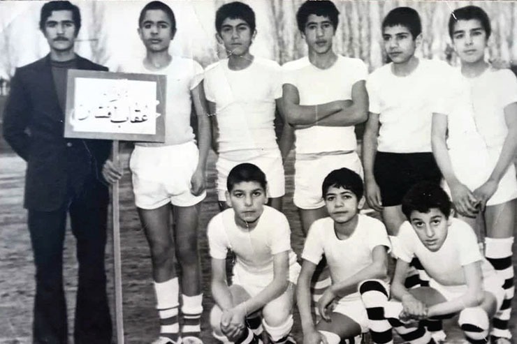 قاب خاطره | عکسی جالب از تیم نوجوانان عقاب افشار مشهد