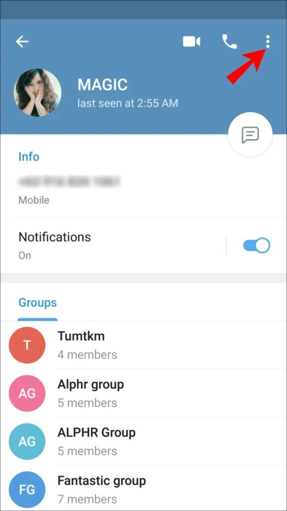 آموزش حذف مخاطبین تلگرام به صورت گروهی و تکی