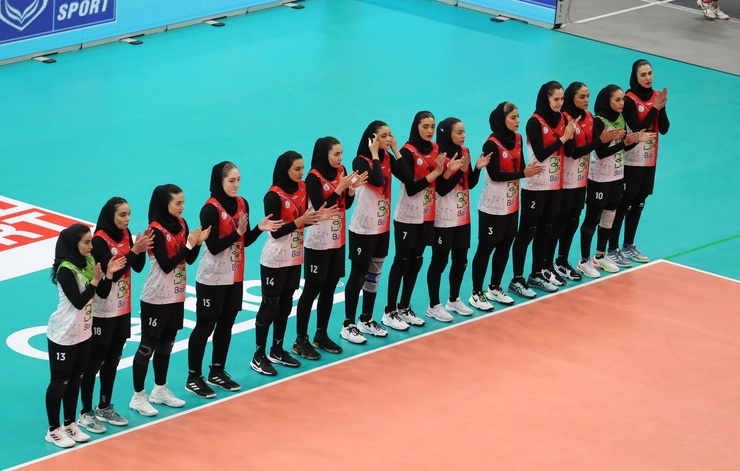 صدرنشینی کاشانی ها در مسابقات والیبال باشگاه‌های زنان آسیا