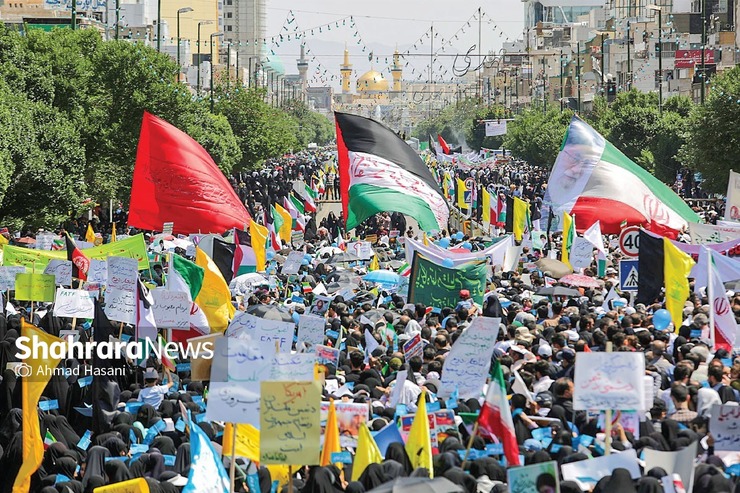 برنامه های راهپیمایی روز جهانی قدس در مشهد
