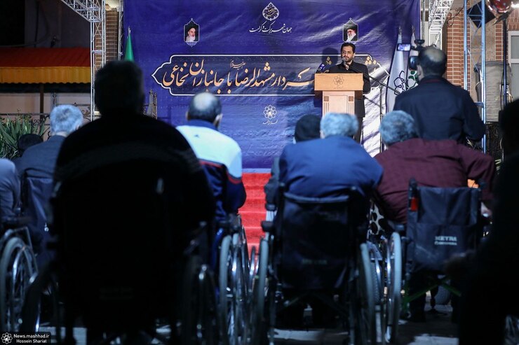شهردار مشهد در نشست صمیمی با جانبازان نخاعی: هیچ اقدامی نمی‌تواند ایثار جانبازان را جبران کند