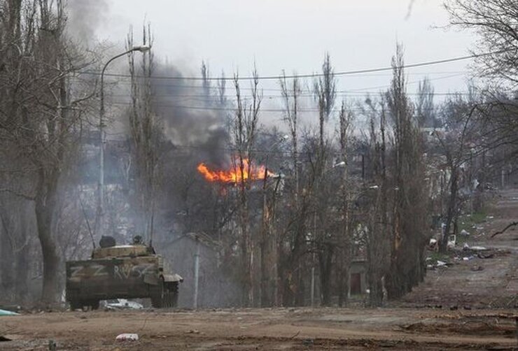 روسیه مدعی انهدام تانک‌های ارسالی اروپای شرقی به اوکراین شد