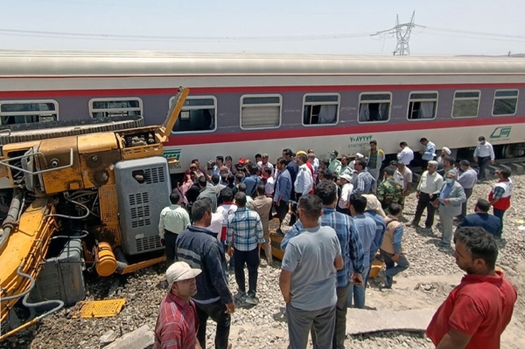 ترخیص ۶۸ مصدوم حادثه قطار مشهد- یزد از بیمارستان طبس