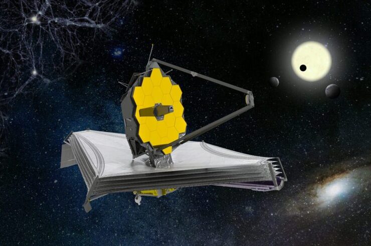 برخورد یک ریزشهاب‌‌واره با تلسکوپ ده میلیارد دلاری جیمز وب