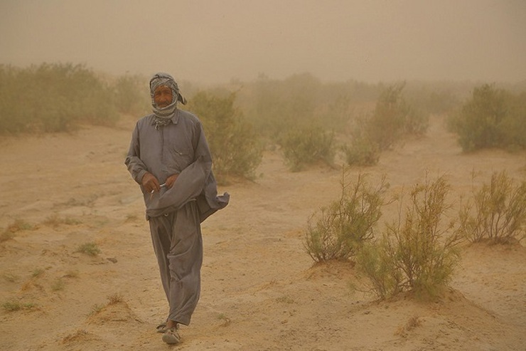طوفان گرد و خاک بیش از ۸۰۰۰ شهر و روستای سیستان و بلوچستان را درگیر کرد