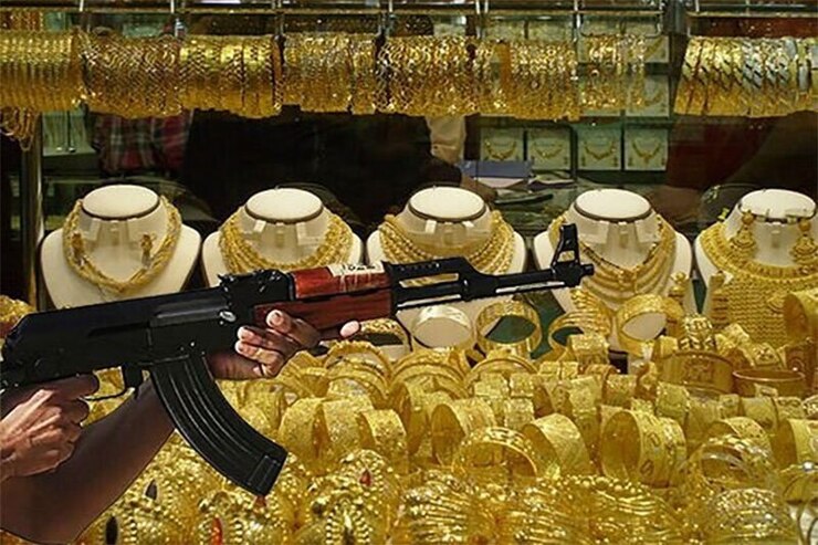 ویدئو | سرقت مسلحانه طلافروشی در قلعه گنج کرمان با لباس نظامی