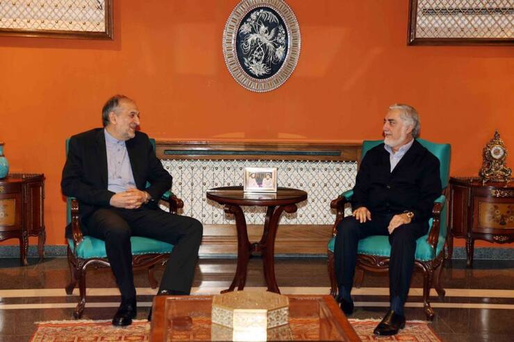 سفیر ایران در کابل به دیدار عبدالله عبدالله رفت
