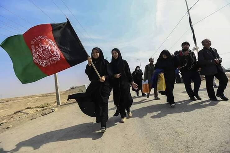 آمادگی شیعیان افغانستانی برای پذیرایی از زائران اربعین حسینی + فیلم