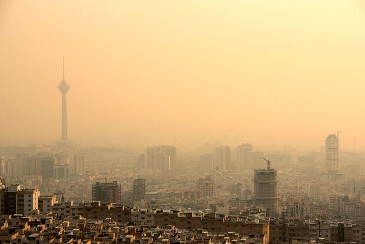 فعالیت توده گردوخاک در نیمی از کشور‌| شاخص آلودگی هوای تهران به مقدار بی‌سابقه ۴۷۰ رسید