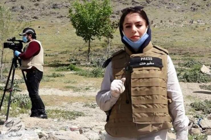 «انیسه شهید» خبرنگار افغانستانی برنده جایزه روزنامه‌نگاری بین‌المللی شد
