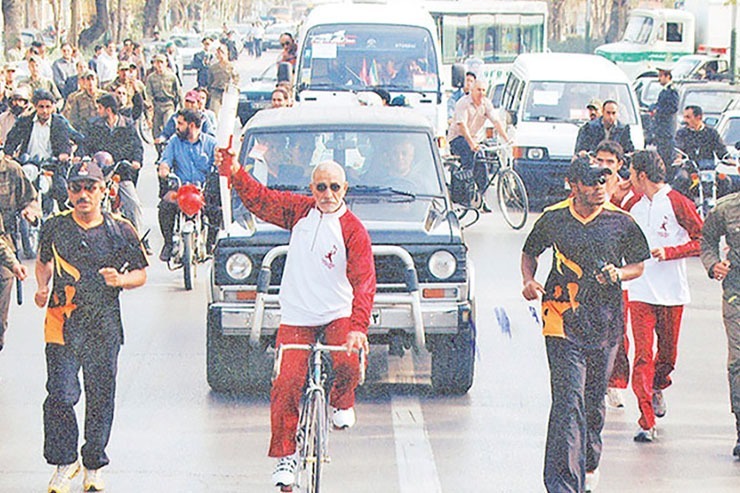 داستان پدر دوچرخه سواری مشهد