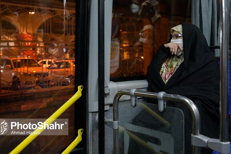 تفاوت کرایه اتوبوس در خطوط حومه و شب‌کار با خطوط شهری روزانه در مشهد