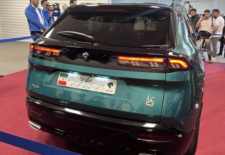 تصاویر جدید از خودروی ری را، محصول جدید ایران خودرو