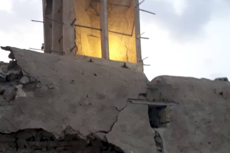 خسارت زلزله‌ به بادگیرهای بافت تاریخی لافت