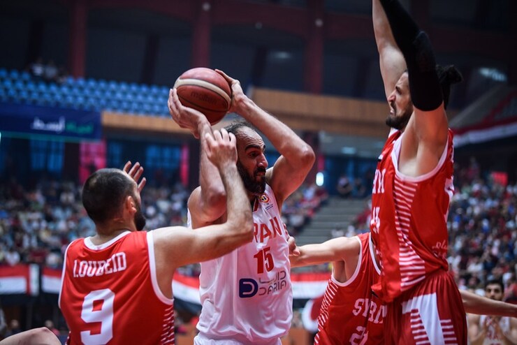 آنالیز بازی تیم ملی بسکتبال ایران مقابل سوریه|دفاع خوب و تنوع در حملات ایران