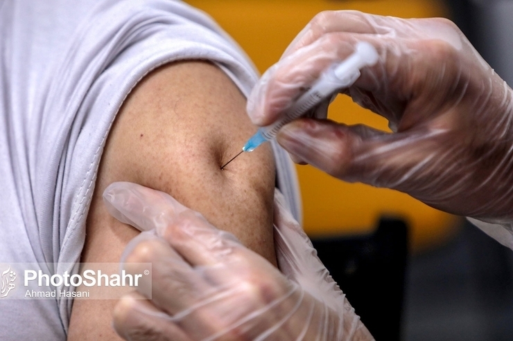 ۳۸.۵ درصد جمعیت مشهد دز سوم واکسن کرونا را دریافت کرده‌اند