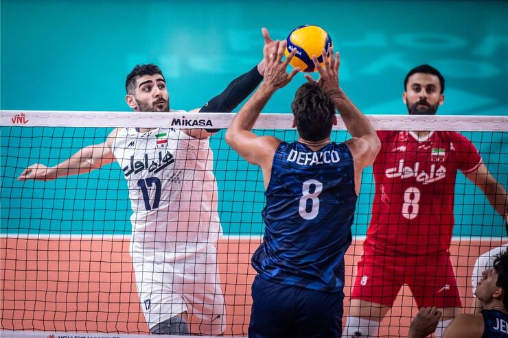 نتیجه بازی والیبال ایران و آمریکا+ ویدئو خلاصه بازی| برد قاطع شاگردان عطایی