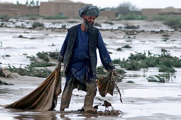۶۳نفر در سیل افغانستان جان باختند و ۱۲هزار خانه ویران شد