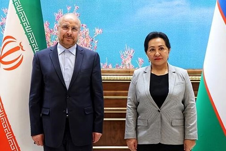 قالیباف در مجلس سنای ازبکستان حضور یافت| تأکید بر ضرورت ارتقای روابط اقتصادی و منطقه‌ای