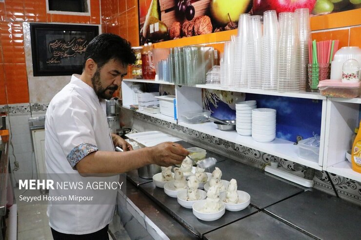 درباره شیریخ حاجی‌اوستا سلطان بستنی افغانستانی در گلشهر
