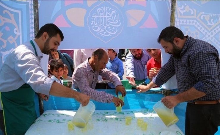برپایی ۶۰۰ ایستگاه صلواتی به مناسبت عید غدیر در مشهد
