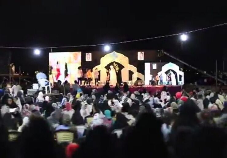 ویدئو | جشن بزرگ عيد غدير در منطقه گلشهر مشهد