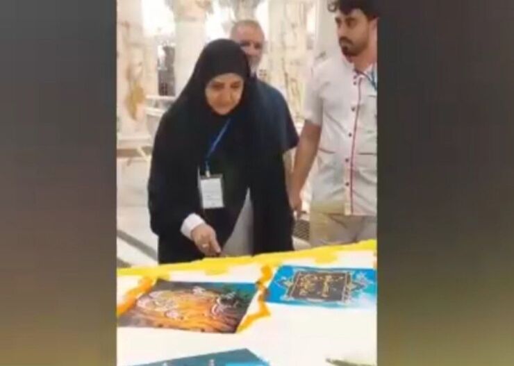 ویدئو | توزیع بزرگ‌ترین کیک جهان در حرم حضرت امیرالمومنین (ع)