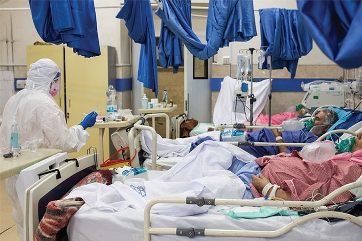 وضعیت اورژانسی تخت‌های بیمارستانی در مشهد