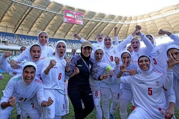 نتیجه بازی تیم ملی فوتبال بانوان ایران و ازبکستان+ ویدئو گل بازی| نایب‌قهرمانی برای ایران در کافا