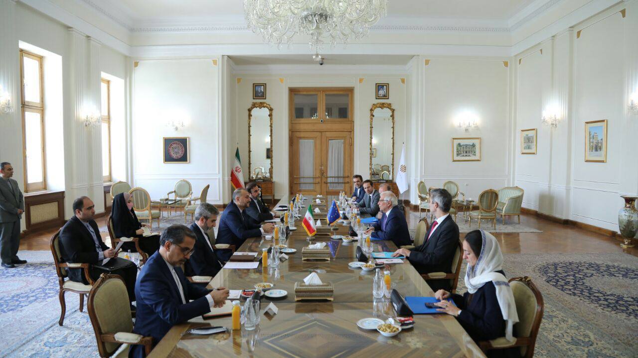 امیرعبداللهیان با جوزف بورل دیدار کرد