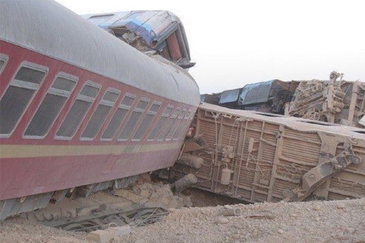 علت خروج قطار مسافری مشهد - یزد اعلام شد