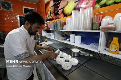 شیریخ بستنی پرطرفدار در افغانستان