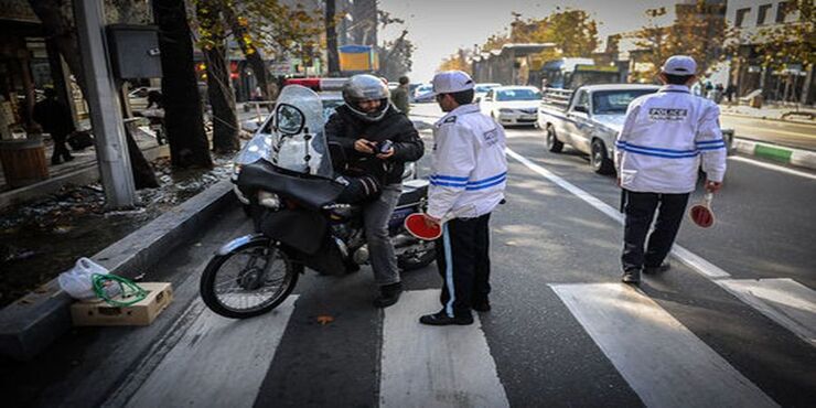 هشدار پلیس به موتورسواران؛ «پوشاندن پلاک» منجر به توقیف موتورسیکلت می‌شود