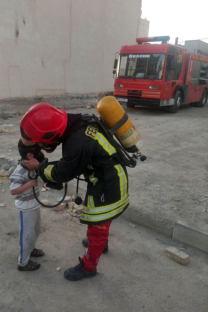 آتش سوزی مهیب