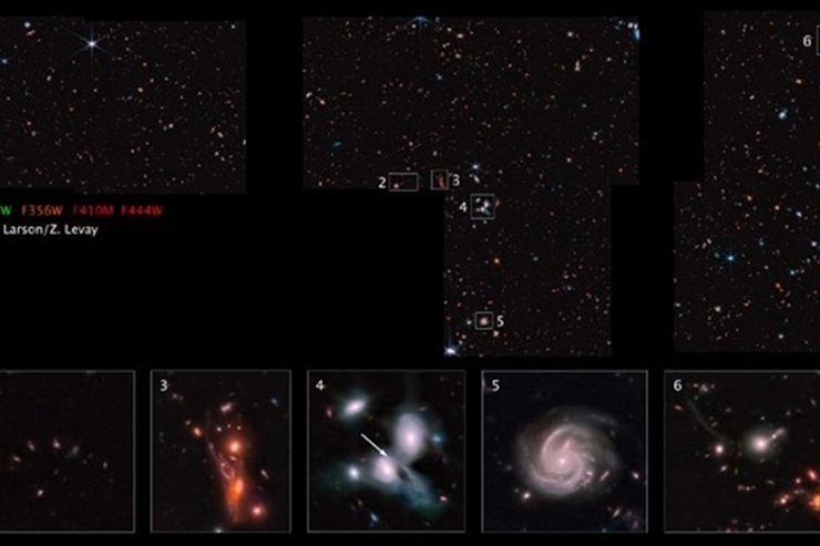 بزرگ‌ترین تصویر تلسکوپ فضایی جیمز وب منتشر شد