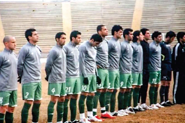 قاب خاطره | پیام لیگ برتری در ورزشگاه ثامن‌الائمه (ع)