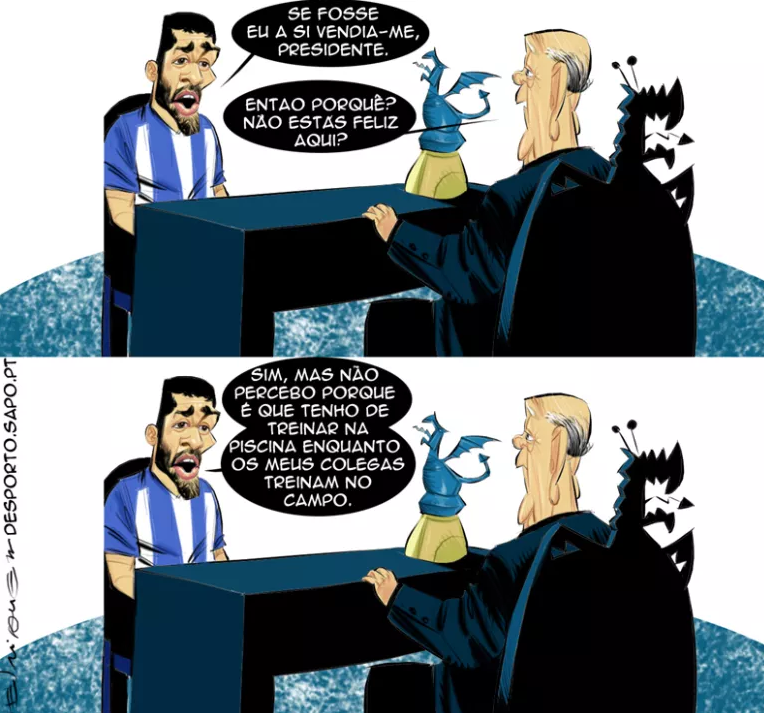 کاریکاتور پرتغالی‌ها: طارمی دراستخر فوتبال بازی می‌کند!+عکس