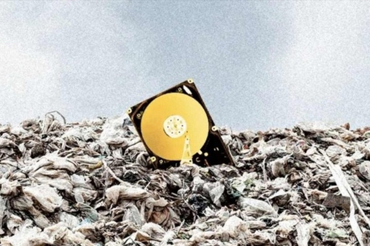 تلاش برای یافتن ۱۸۱ میلیون دلار بیت کوین در یک گورستان زباله | ۱۱ میلیون دلار هزینه جست‌وجو