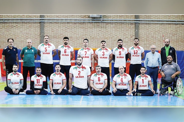 گزارشی از تمرینات تیم‌ملی والیبال‌نشسته مشهد