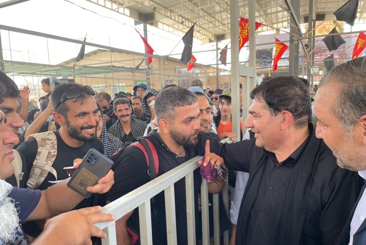 بازدید معاون اول رئیس‌جمهور از مرز مهران| مخبر: زائران زمان سفر خود به عراق را مدیریت کنند