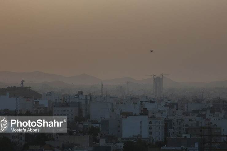 خشکسالی، دلیل افت مقطعی کیفیت هوا در مشهد