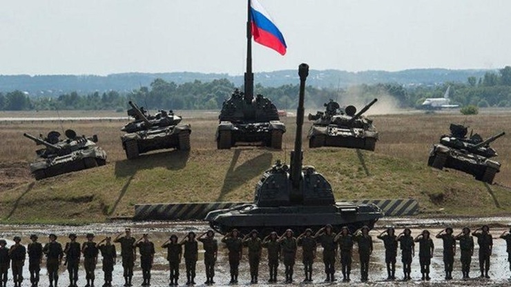ویدئو| لحظه حمله توپخانه‌ای ارتش روسیه به مواضع نظامی اوکراین