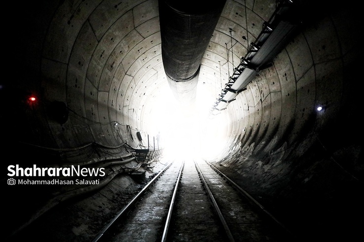 اینفوگرافی| آخرین وضعیت ساخت خط ۳ قطارشهری مشهد
