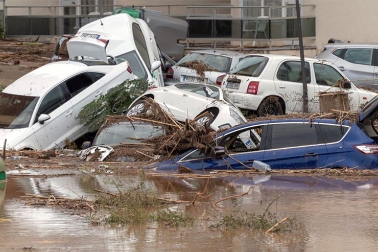 ویدئو | سیلاب مرگبار در اسپانیا