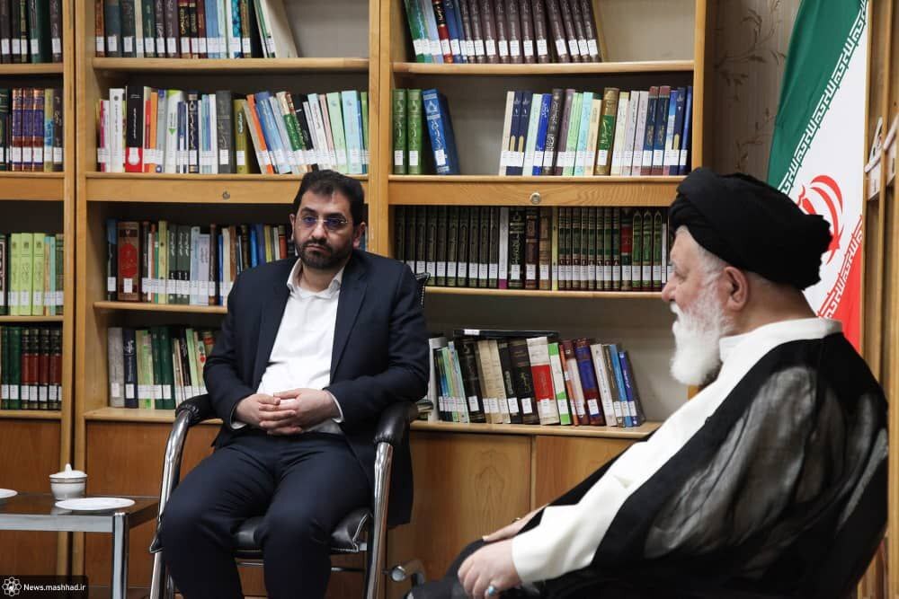 دیدار شهرار مشهد و آیت الله علم الهدی
