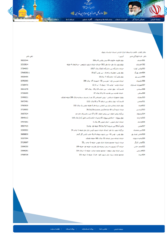 مراکز ارائه خدمات گذرنامه در مشهد+ اطلاعات و آدرس