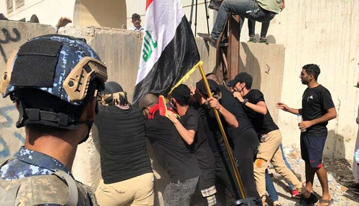 بازگشت ناامنی به منطقه سبز بغداد| درگیری نیرو‌های امنیتی عراق با مهاجمان مسلح در منطقه الخضرا